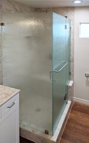 Frosted Glass Shower Door 1