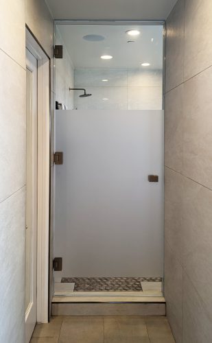Frosted Glass Shower Door 2