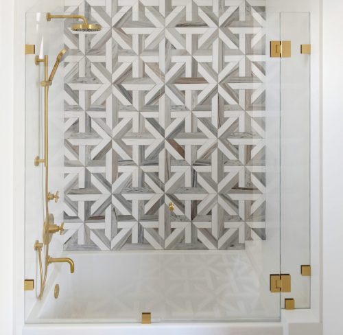 Satin Brass with Low Iron Glass